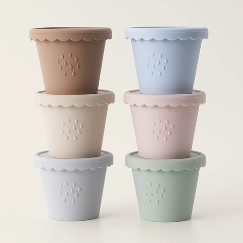 Conteneurs silicone bébé - conteneurs, 3x